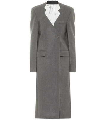 Peter Do Virgin wool coat in grey