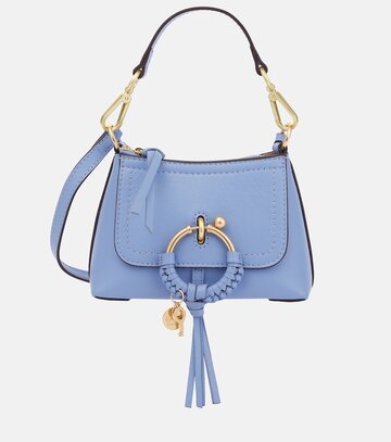 See By Chloe Joan Small leather shoulder bag in blue