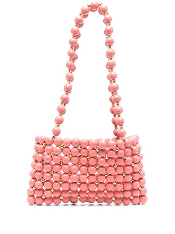 vanina capucine beaded shoulder bag - pink