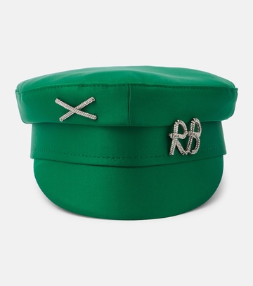 ruslan baginskiy embellished hat in green