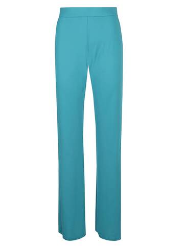 The Andamane Gaia Flare Pant in turquoise