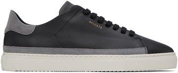 axel arigato black & gray clean 90 sr sneakers