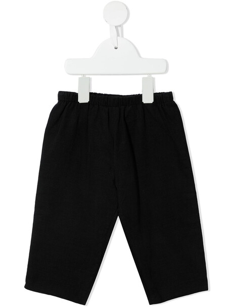 Bonpoint Dandy elasticated-waist trousers - Black