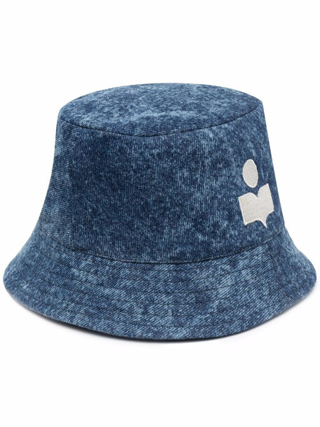 Isabel Marant denim bucket hat - Blue