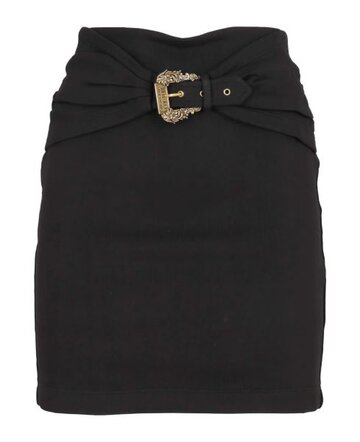 Versace Jeans Couture Miniskirt With Buckle in black