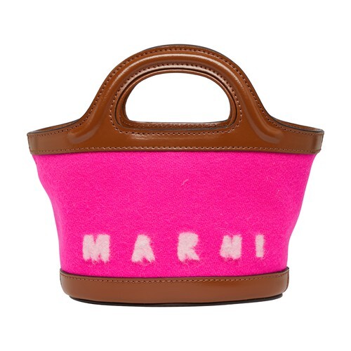 Marni Tropicalia Mini Bag in fuchsia
