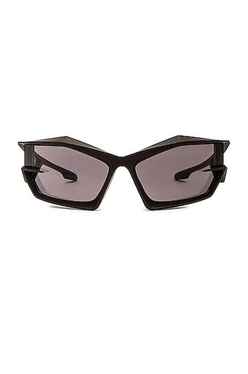 givenchy cat eye sunglasses in black