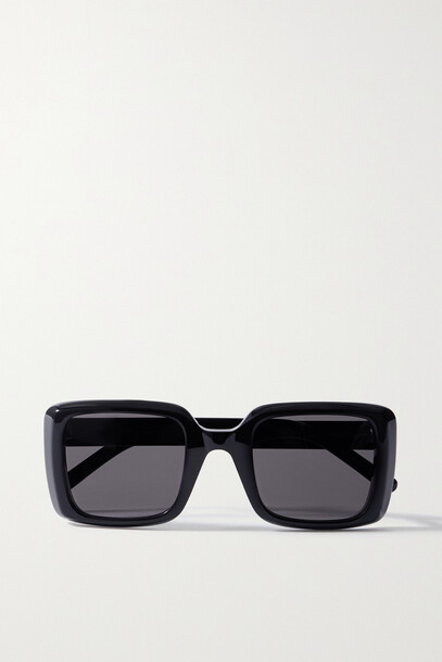 SAINT LAURENT - Square-frame Acetate Sunglasses - Black