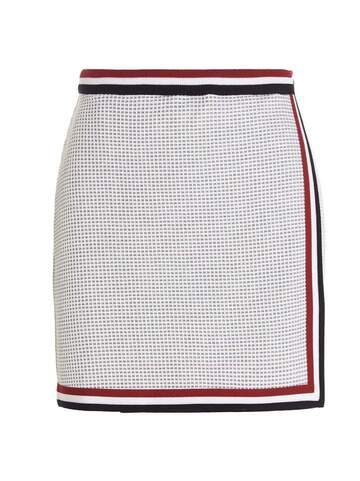 Thom Browne Wrap Skirt in gray