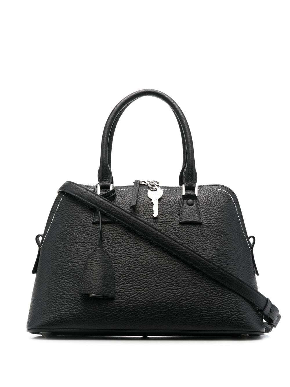 Maison Margiela 5AC leather shoulder bag - Black