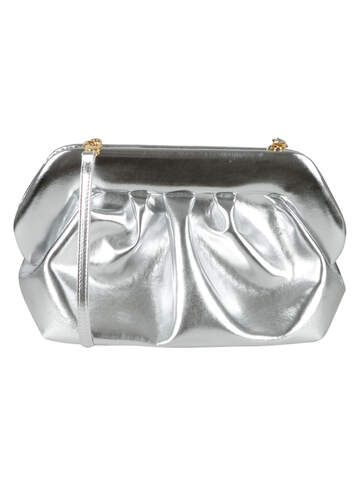 THEMOIRè THEMOIRè Bios Laminated Shoulder Bag in silver