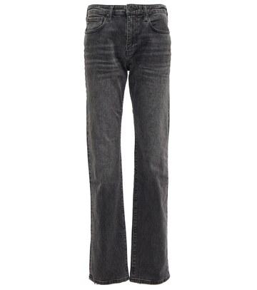 ag jeans knoxx high-rise boyfriend jeans in black