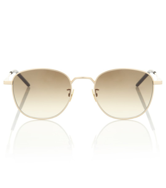 Saint Laurent Wire sunglasses in gold