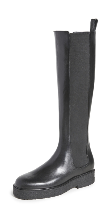 staud palamino tall boots black 37