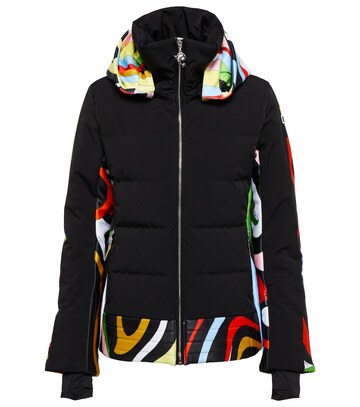 Pucci x Fusalp printed down ski jacket in black