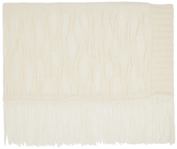 Stella McCartney Off-White Airy Scarf in natural