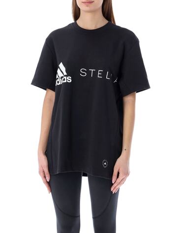 Adidas by Stella McCartney Logo T-shirt in black