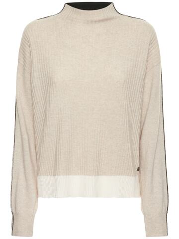 BOGNER Camie Sweater in black / beige