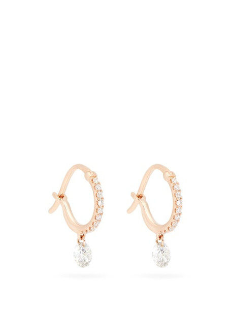 Raphaele Canot - Set Free Diamond & 18kt Rose Gold Earrings - Womens - Rose Gold