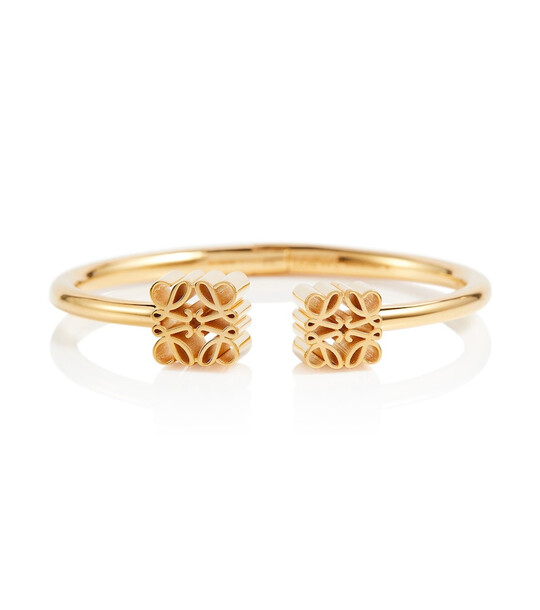 Loewe Anagram cuff bracelet in gold