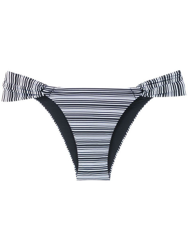Track & Field Rede printed bikini bottom in white