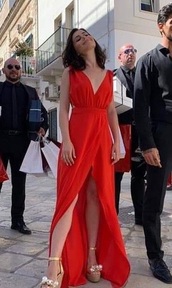 dress,long red dress,long dress,red dress