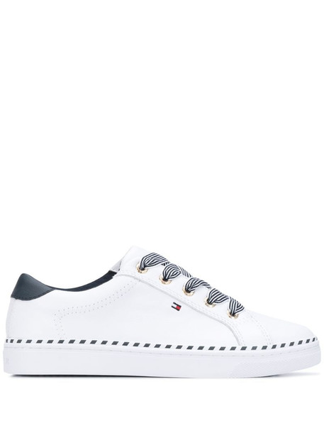 Tommy Hilfiger flat sneakers in white