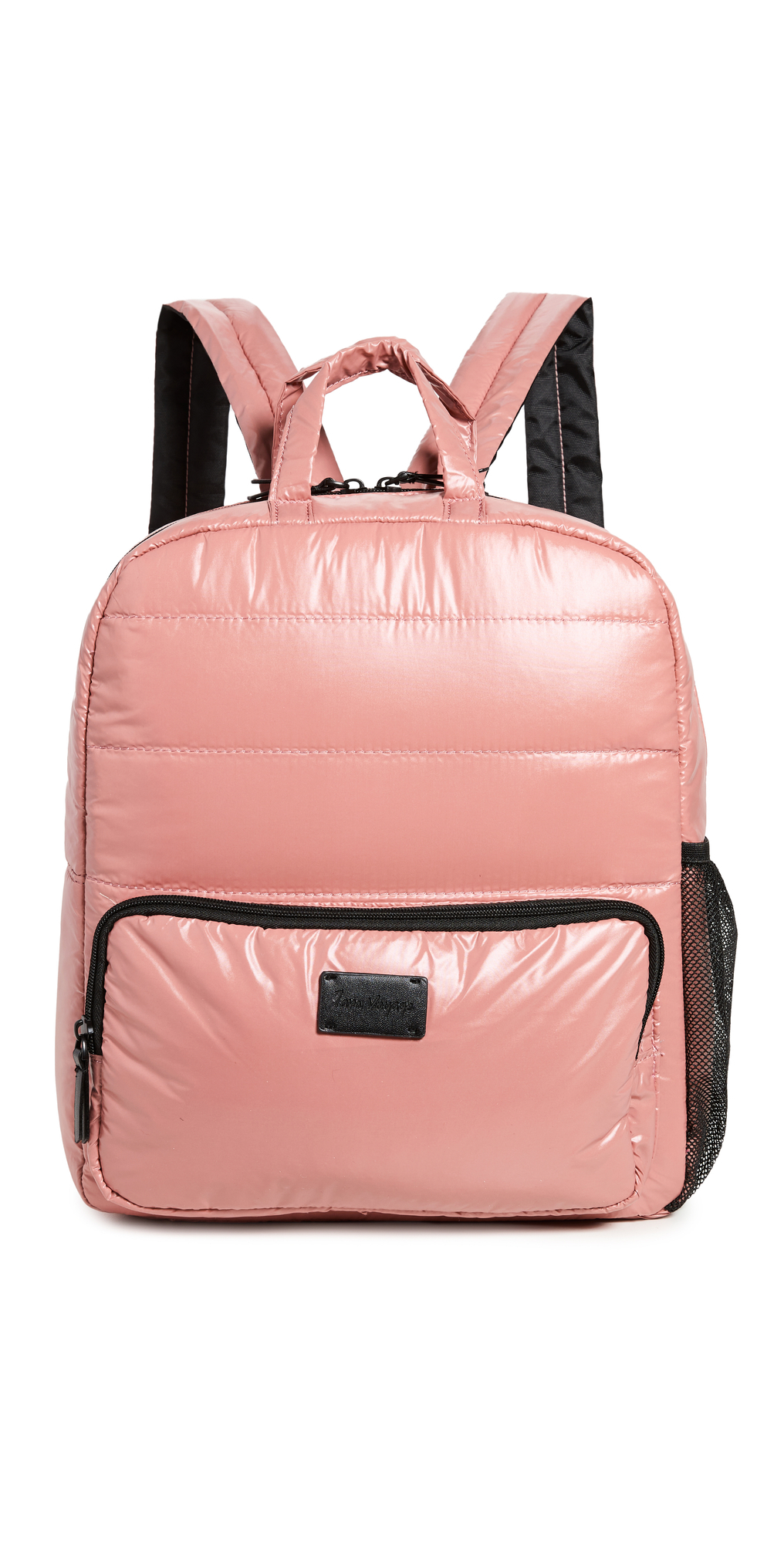 7AM Quilted Midi Diaper Backpack in rose