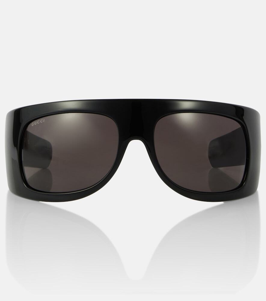 Gucci Rectangular sunglasses in black