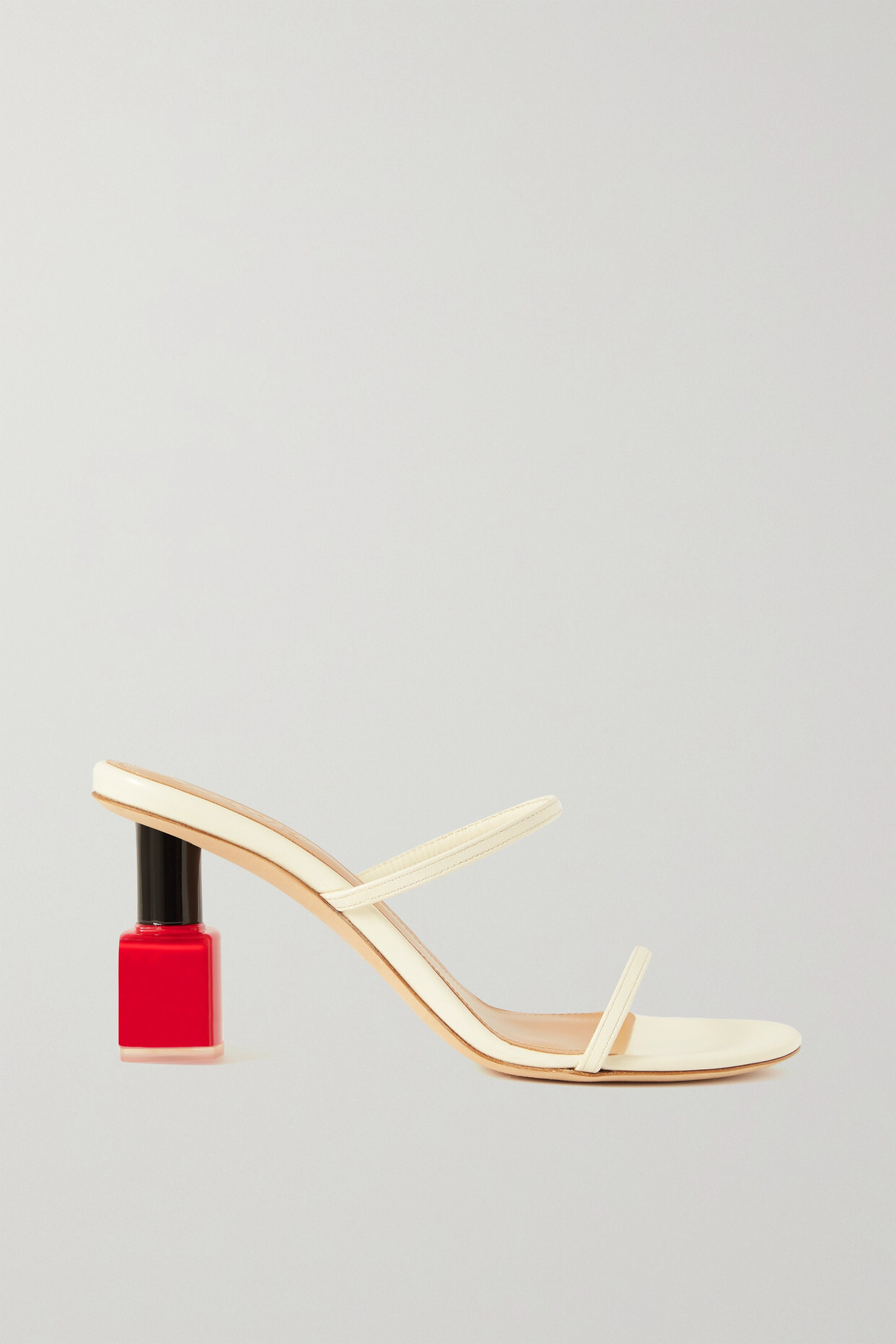 Loewe - Leather Mules - Red