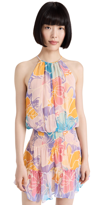 Ramy Brook Printed Kourtney Dress in lavender