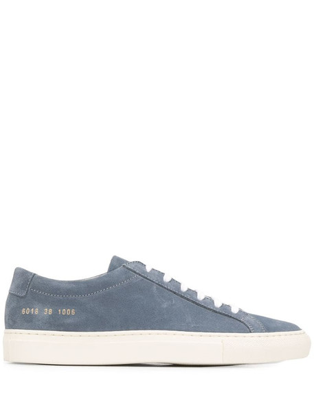 Common Projects Original Achilles suede sneakers in blue