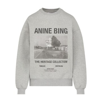 Anine Bing Kenny sweatshirt in grey