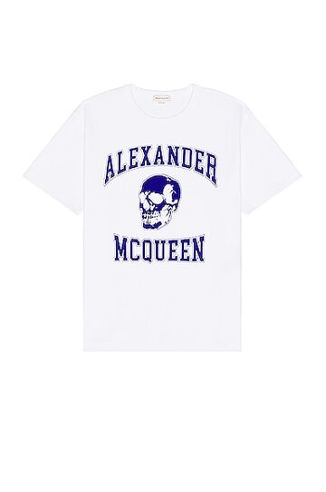 alexander mcqueen t-shirt in white