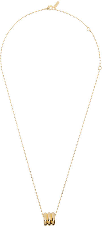 numbering gold #5737 necklace