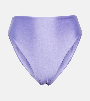 jade swim incline bikini bottoms in purple
