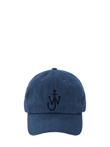 JW ANDERSON Logo Denim Baseball Hat