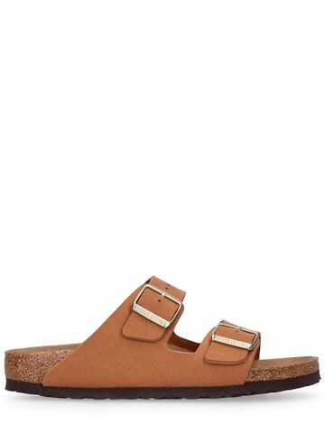 birkenstock arizona pvc sandals in brown
