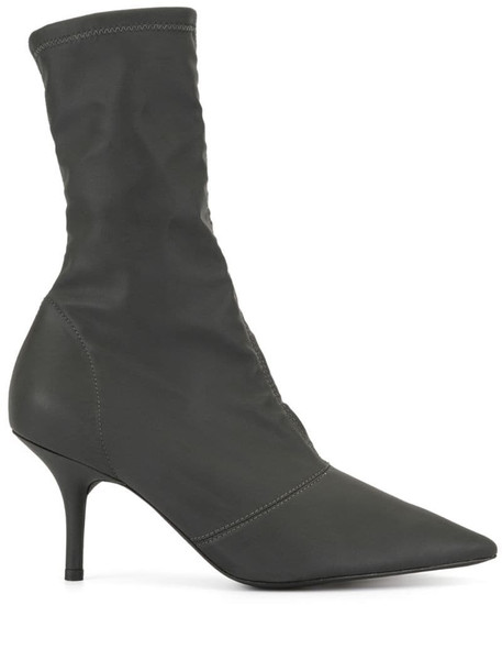Yeezy stretch ankle boots in black