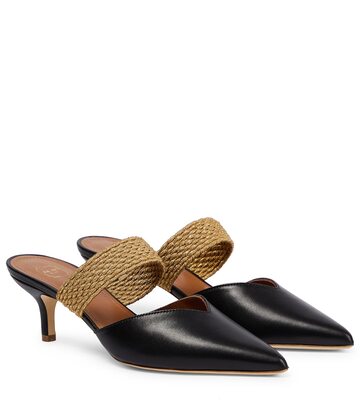 malone souliers maisie 45 leather mules in black