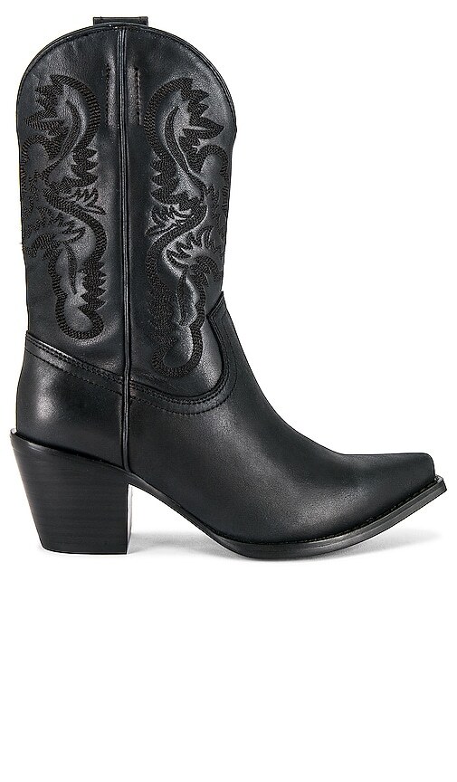 Jeffrey Campbell Rancher Boot in Black