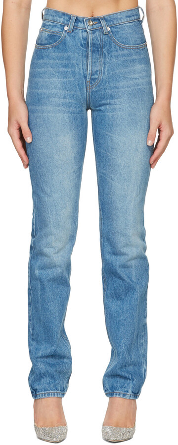 Paco Rabanne Tapered Jeans in denim / stone / denim