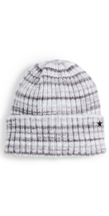 jocelyn space dyed knit hat grey multi one size