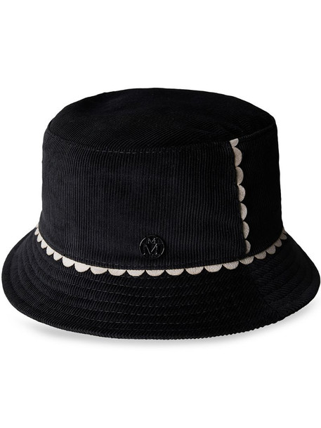 Maison Michel Jason corduroy bucket hat in black