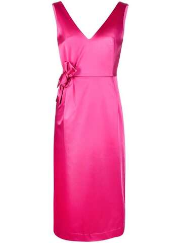 P.A.R.O.S.H. P.A.R.O.S.H. knot-detail sleeveless dress - Pink