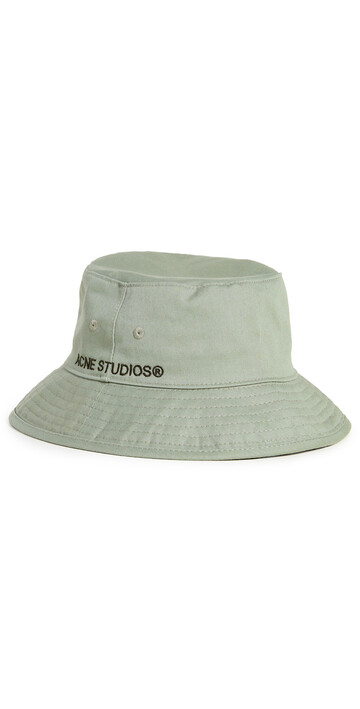 Acne Studios Bucket Hat in green