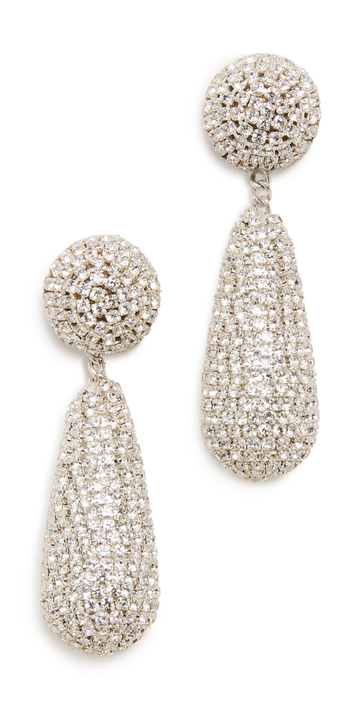 Deepa Gurnani Deepa by Deepa Gurnani Emely Earrings in silver