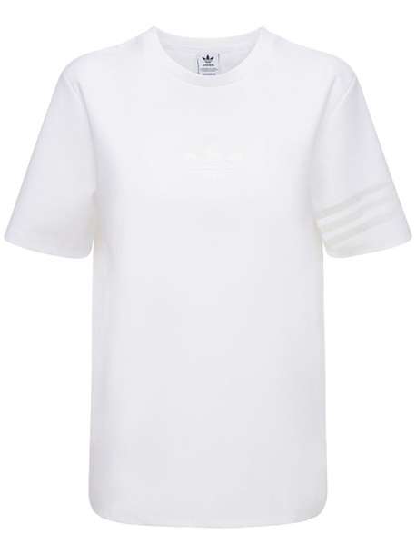 ADIDAS ORIGINALS Logo T-shirt in white
