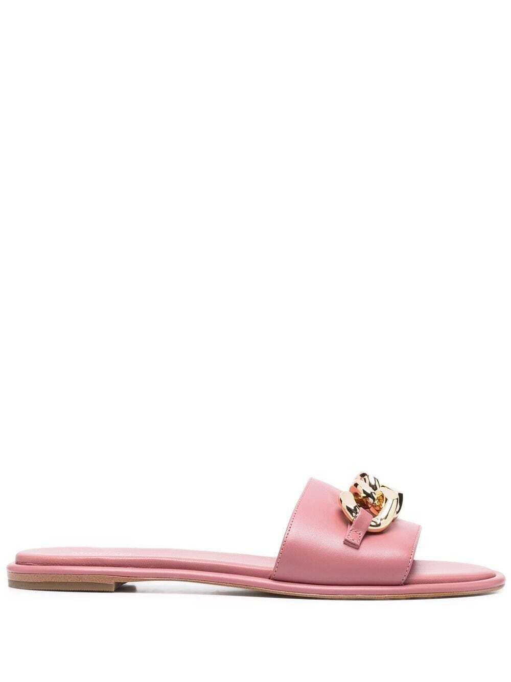 Michael Kors Collection chain-link open-toe mules - Pink