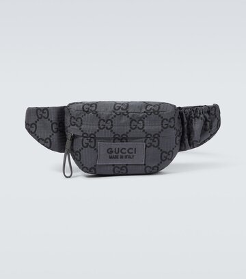 gucci maxi gg belt bag in grey
